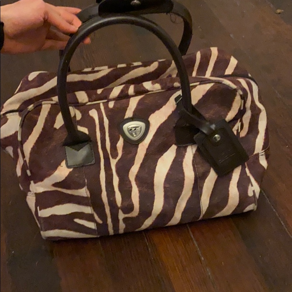 Animal Print Travel Weekender Bag